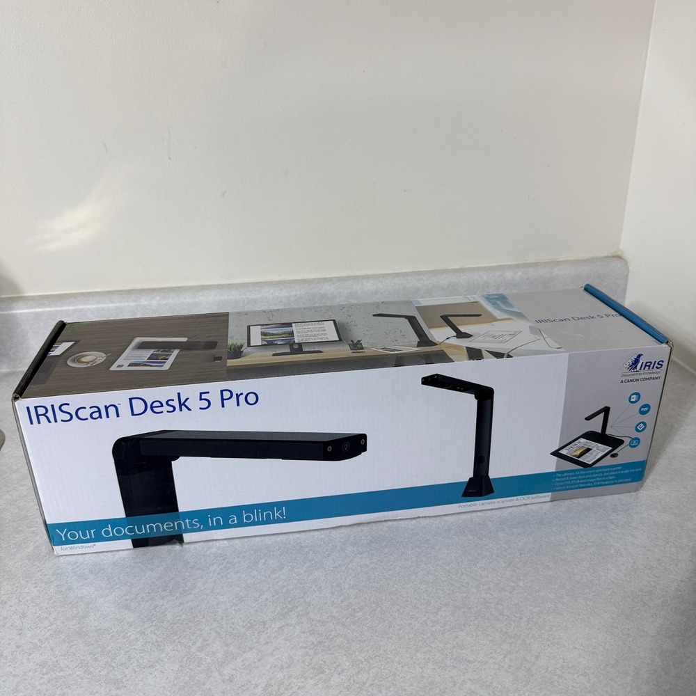IRIScan Desk 5 Pro Desktop Camera Scanner A3 USB Document Photo OCR 459838 - Picture 3 of 5